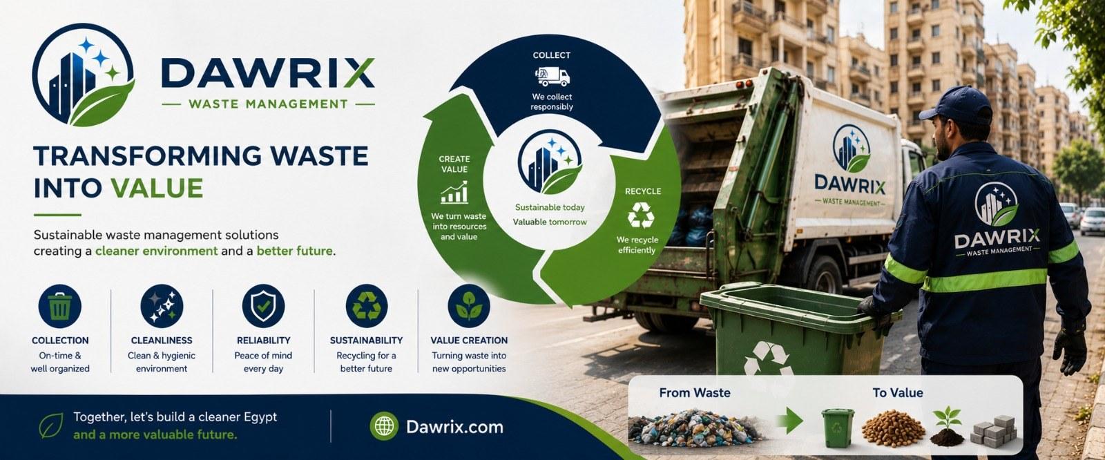 داوريكس — نحوّل المخلفات إلى قيمة | DAWRIX — Transforming waste into value